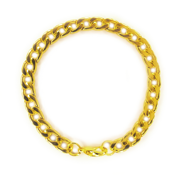 Gold-Plated Chain Bracelet