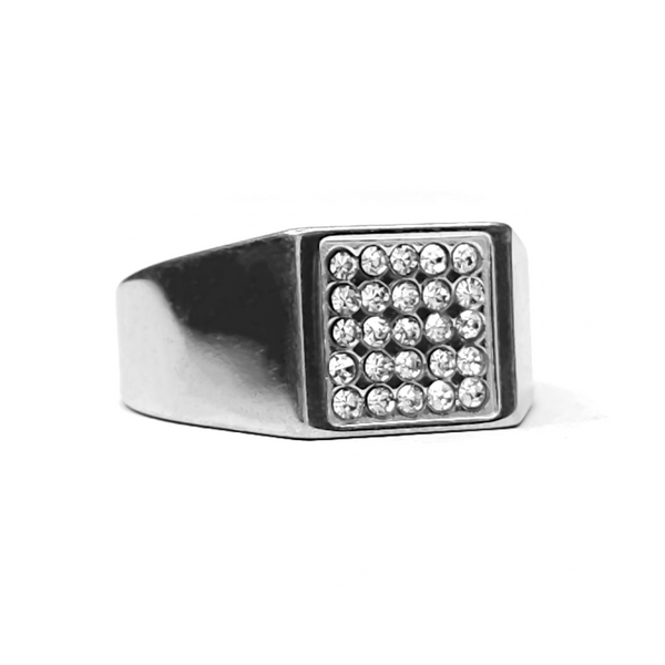 Signature Ice Square Ring